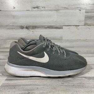 Nike Mens Tanjun‎ Racer 921669-001 Running Shoes Gray Lace Up Size 11